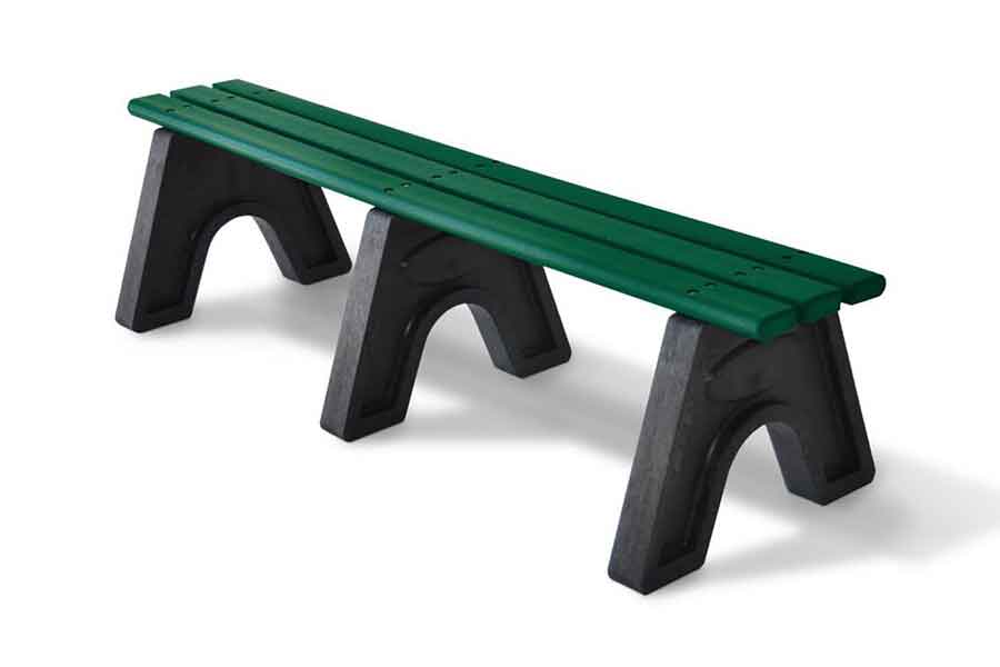 100% Recycled Bench - Playground Experts
