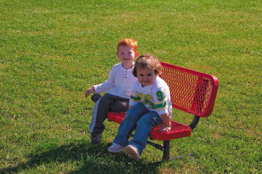 Preschool Bench - Playground Experts
