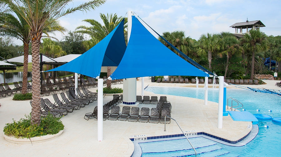 Quad Sail Shade for all Spaces