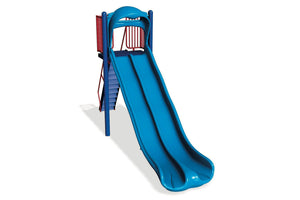 Double Wave Zip Slide - 7’ - Playground Experts