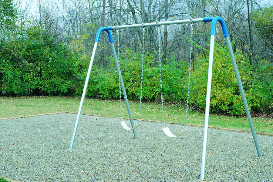 Single Bay Swing Set - Playground Experts